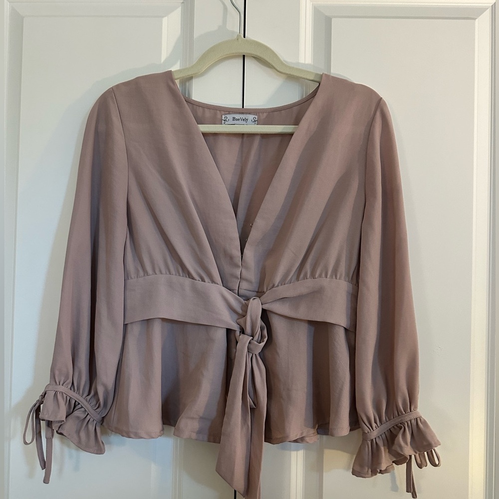 Blush Pink Top